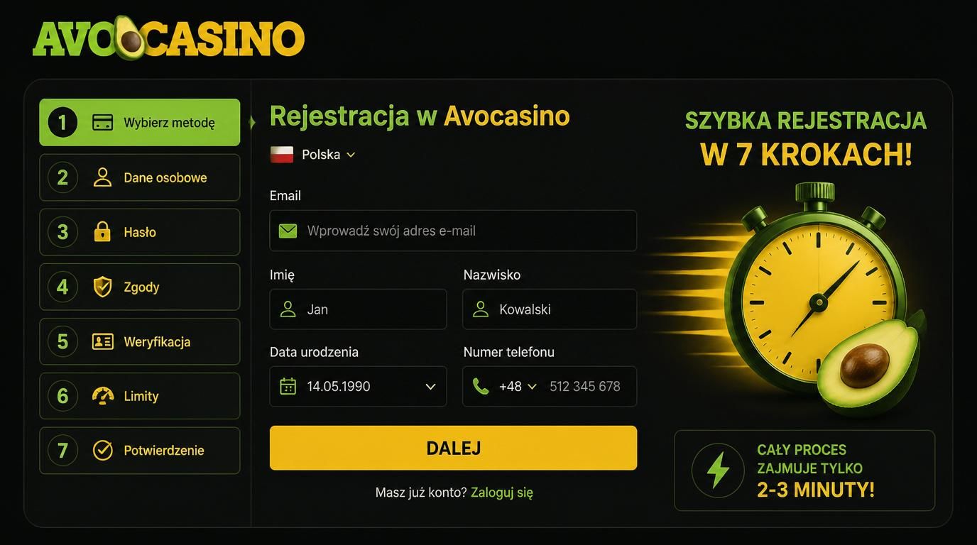 Kroki rejestracji z Polski